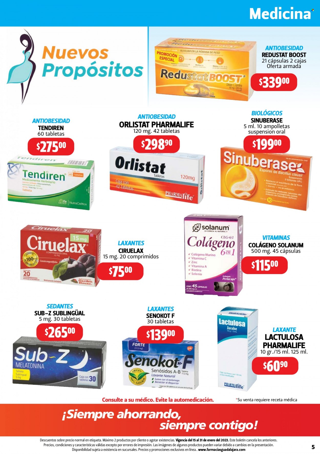Catálogo Farmacias Guadalajara - 15.1.2023 - 31.1.2023. Página 5