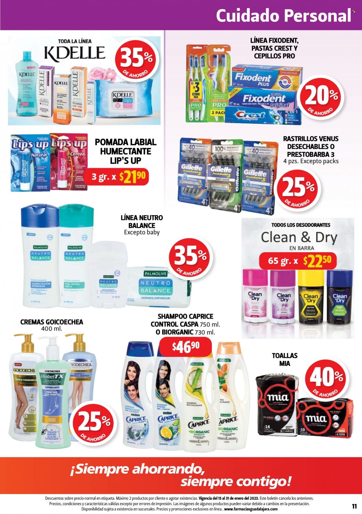 Catálogo Farmacias Guadalajara - 15.1.2023 - 31.1.2023. Página 11