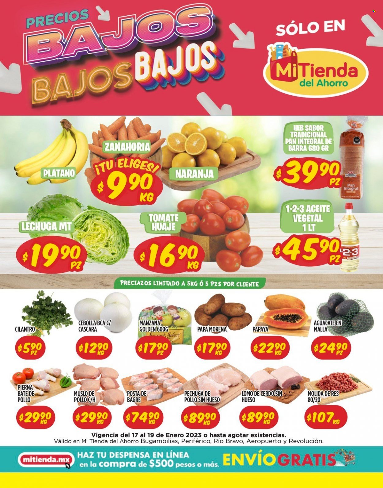 Catálogo Mi Tienda de Ahorro - 17.1.2023 - 19.1.2023. Página 1