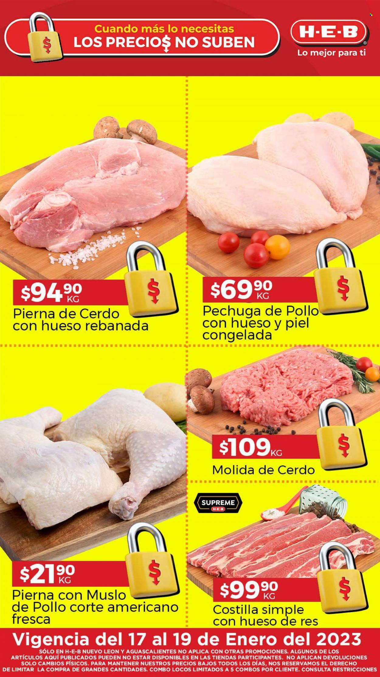 Catálogo H-E-B - 17.1.2023 - 19.1.2023. Página 1