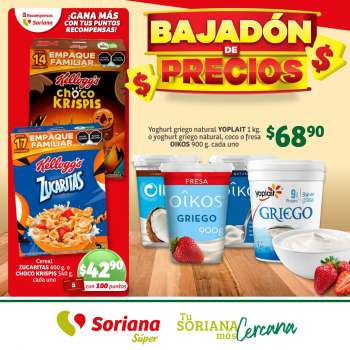 Folleto actual Soriana Súper - 13.1.2023 - 30.1.2023.