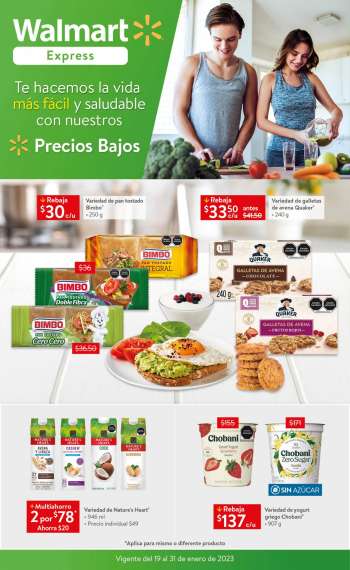 Folleto actual Walmart Express - 19.1.2023 - 31.1.2023.