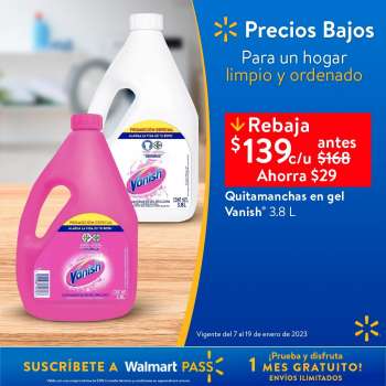 Folleto actual Walmart - 7.1.2023 - 19.1.2023.