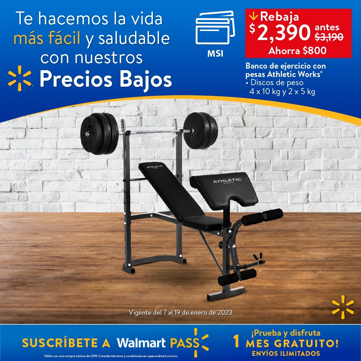 Catálogo Walmart - 7.1.2023 - 19.1.2023. Página 3