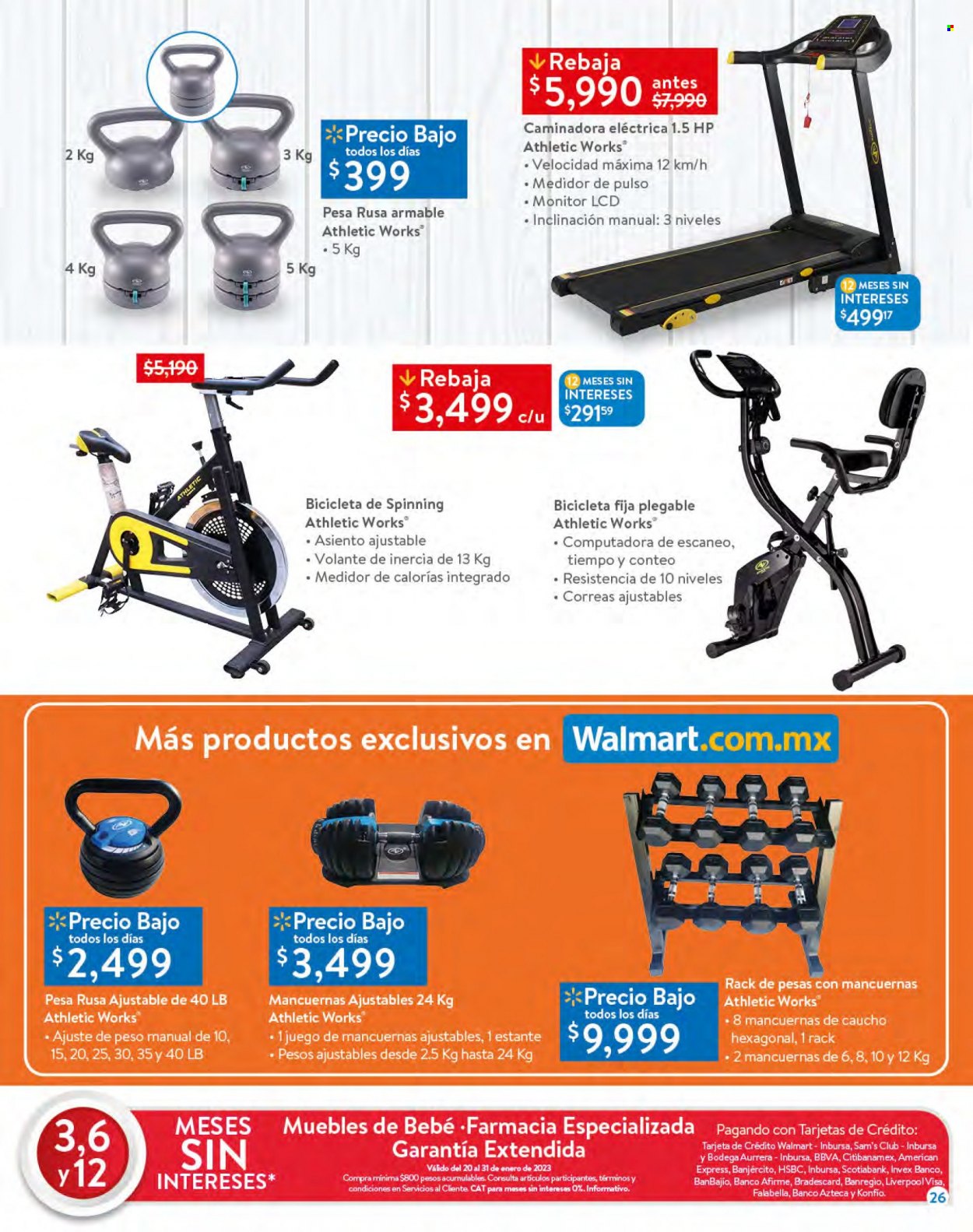 Catálogo Walmart - 20.1.2023 - 31.1.2023. Página 26