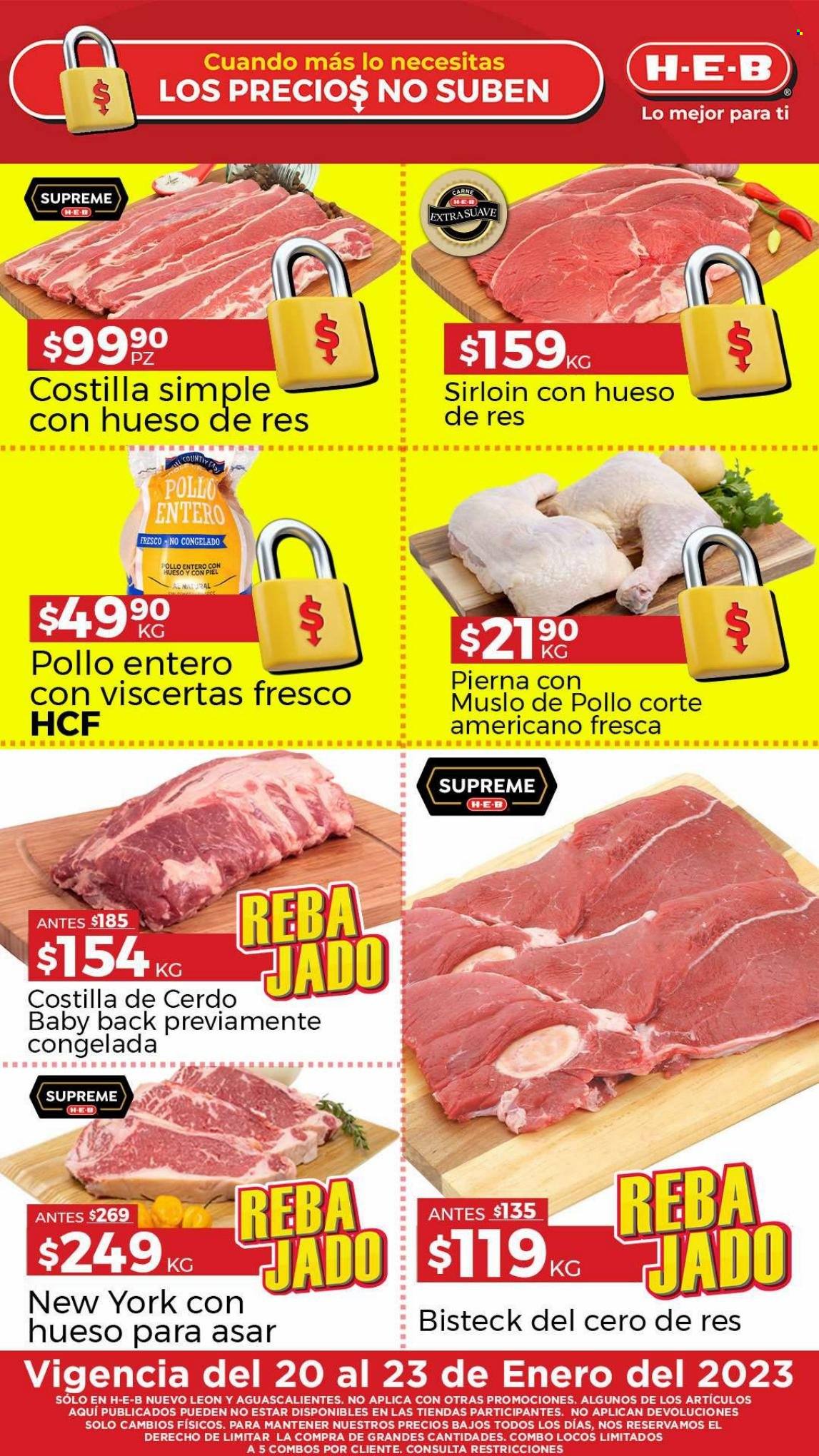 Catálogo H-E-B - 20.1.2023 - 23.1.2023. Página 1