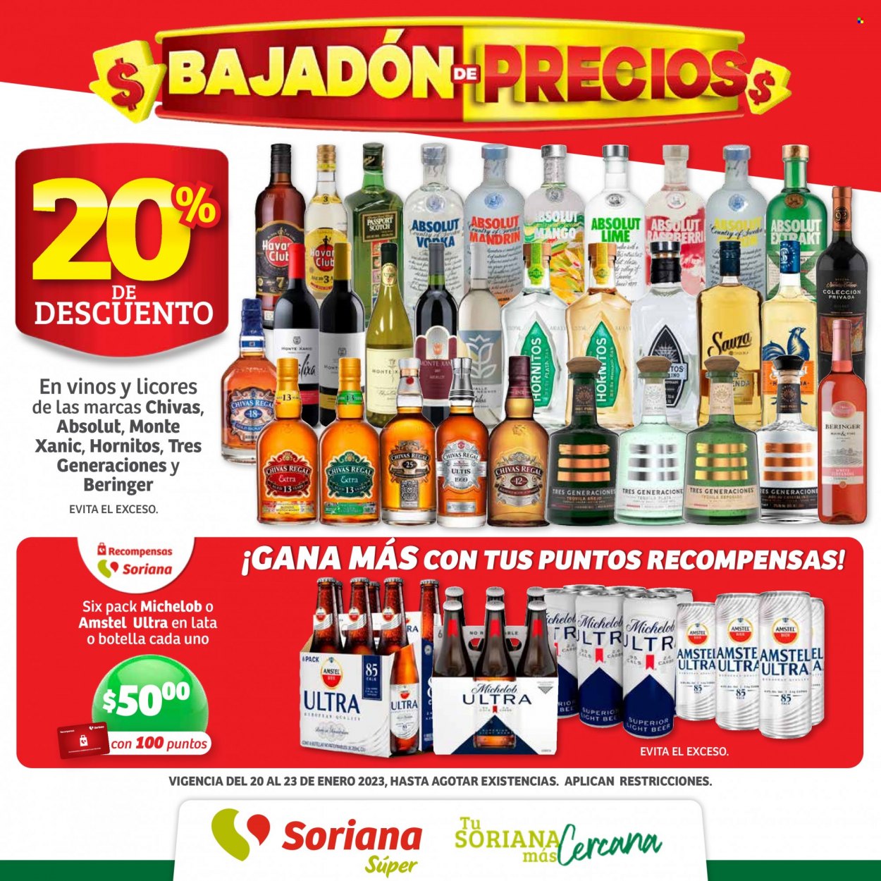 Catálogo Soriana Súper - 20.1.2023 - 23.1.2023. Página 1