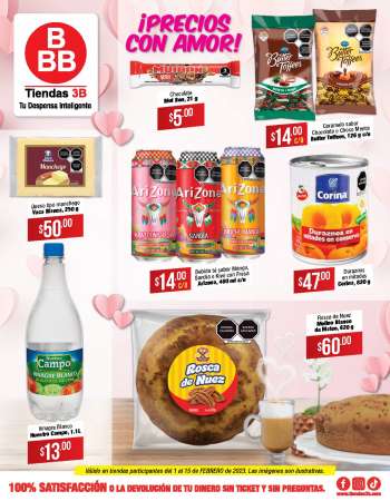 Folleto actual Tiendas 3B - 1.2.2023 - 15.2.2023.
