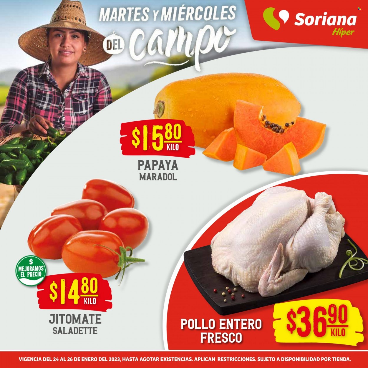 Catálogo Soriana Híper - 24.1.2023 - 26.1.2023. Página 1