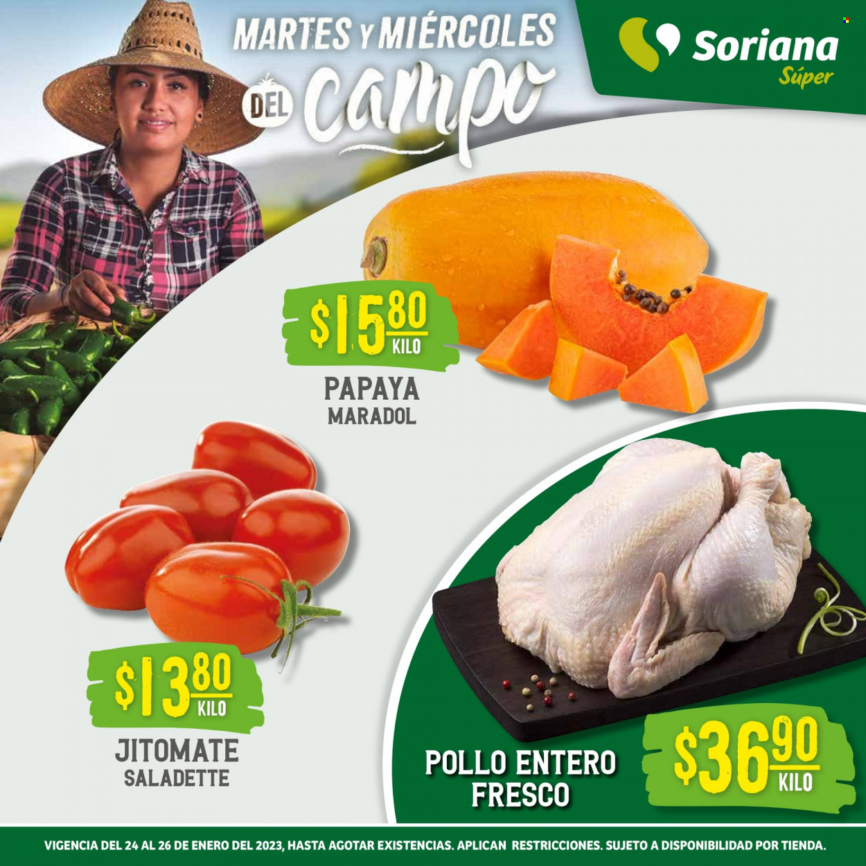 Catálogo Soriana Súper - 24.1.2023 - 26.1.2023. Página 1