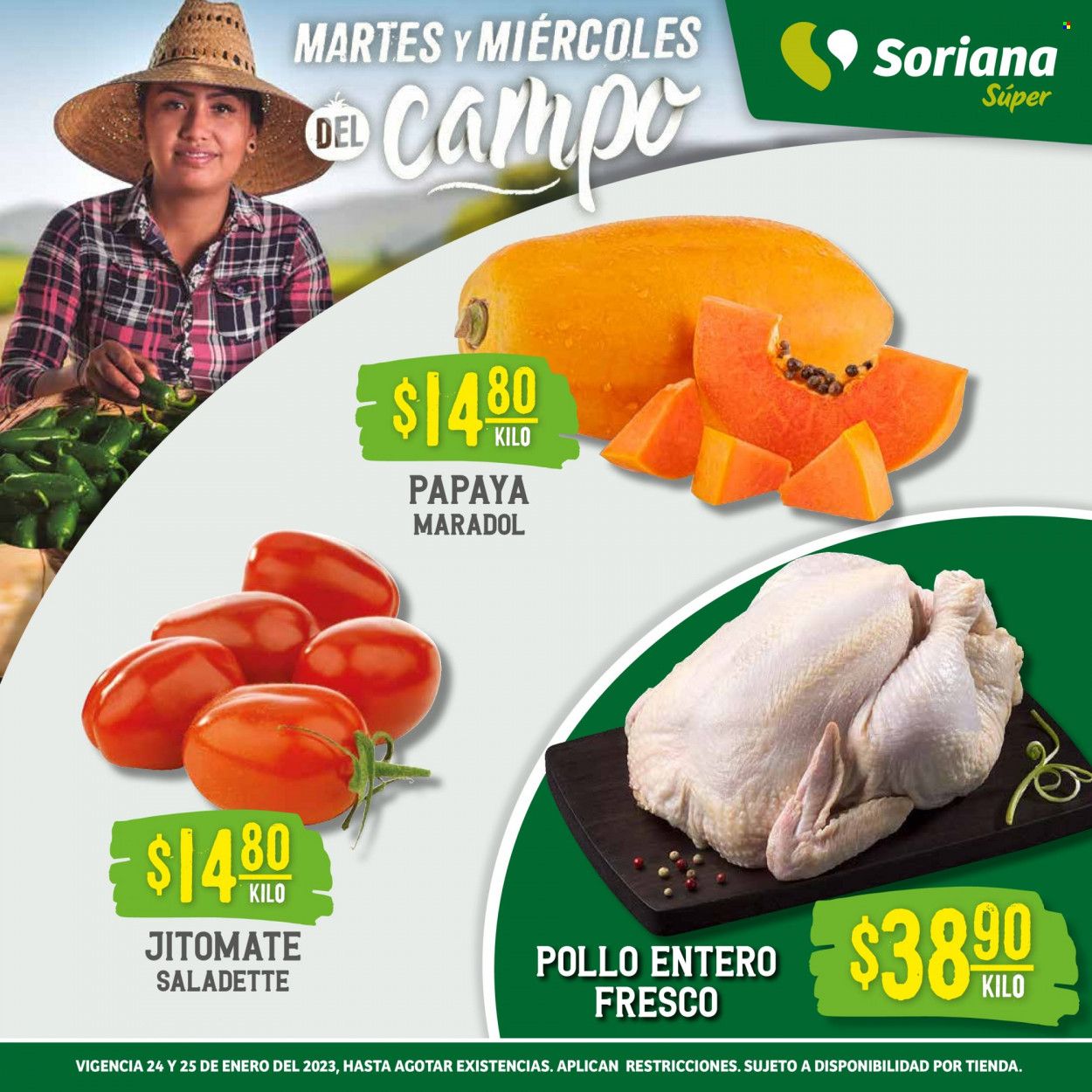 Catálogo Soriana Súper - 24.1.2023 - 25.1.2023. Página 1