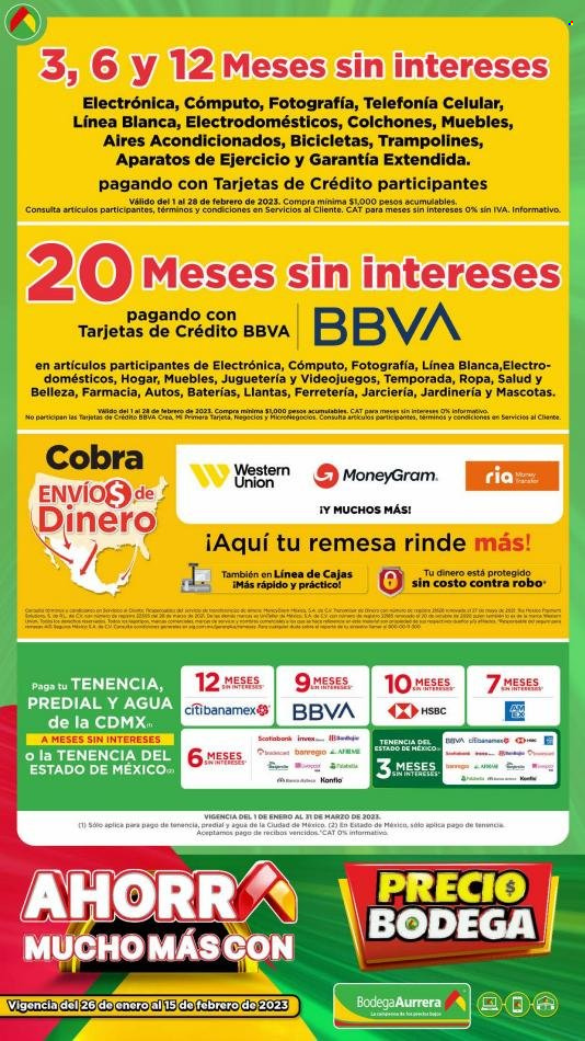 Catálogo Bodega Aurrerá - 26.1.2023 - 15.2.2023. Página 16