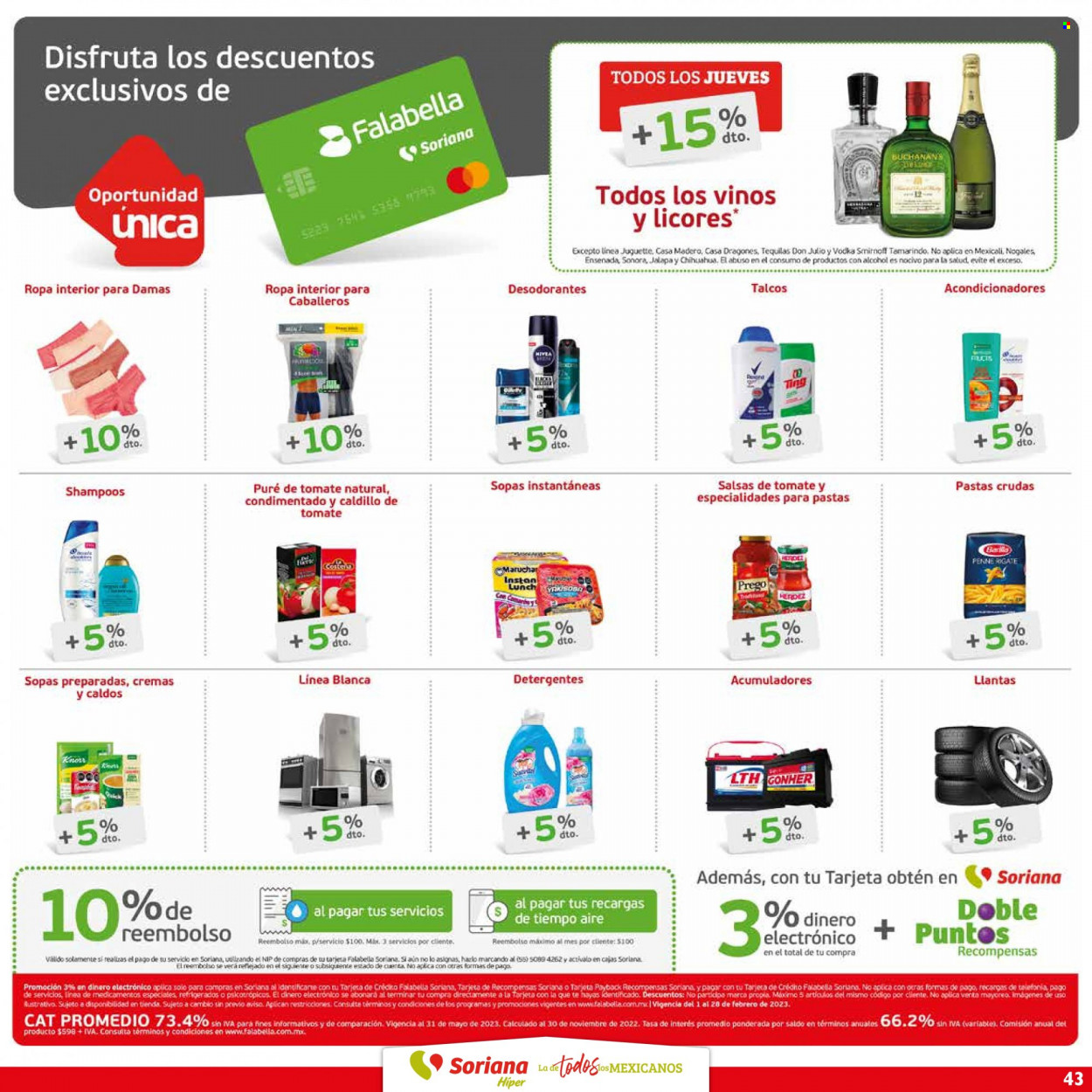 Catálogo Soriana Híper - 31.1.2023 - 13.2.2023. Página 43