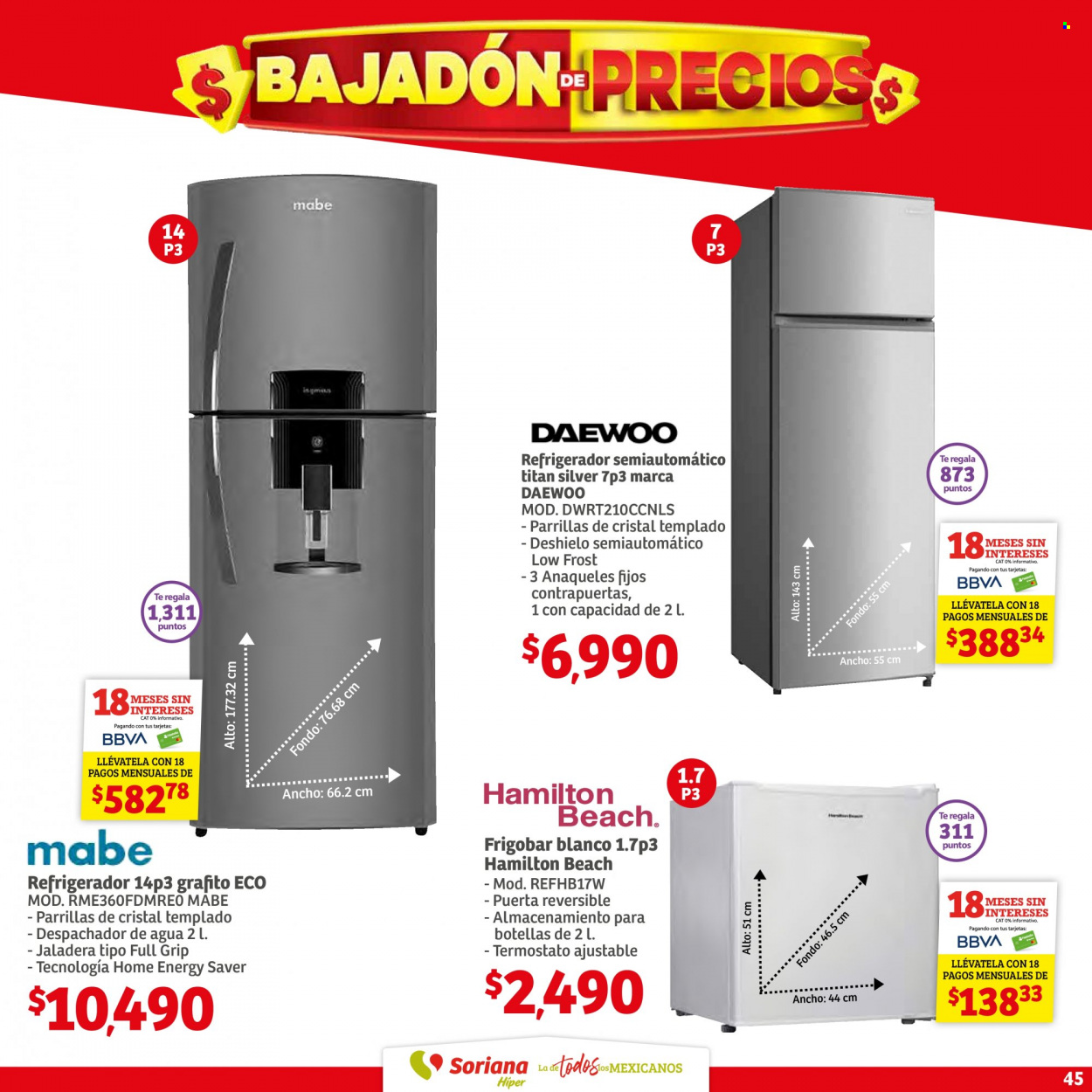 Catálogo Soriana Híper - 31.1.2023 - 13.2.2023. Página 45