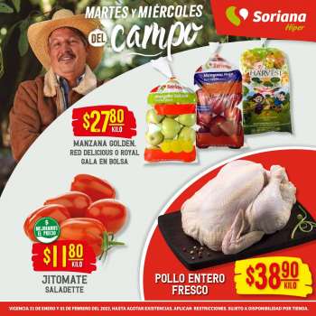 Folleto actual Soriana Híper - 31.1.2023 - 1.2.2023.