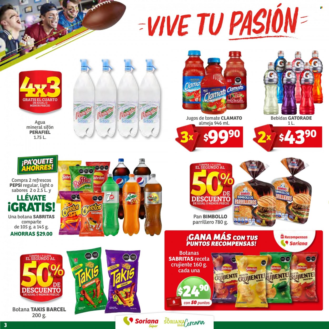 Catálogo Soriana Súper - 31.1.2023 - 13.2.2023. Página 3