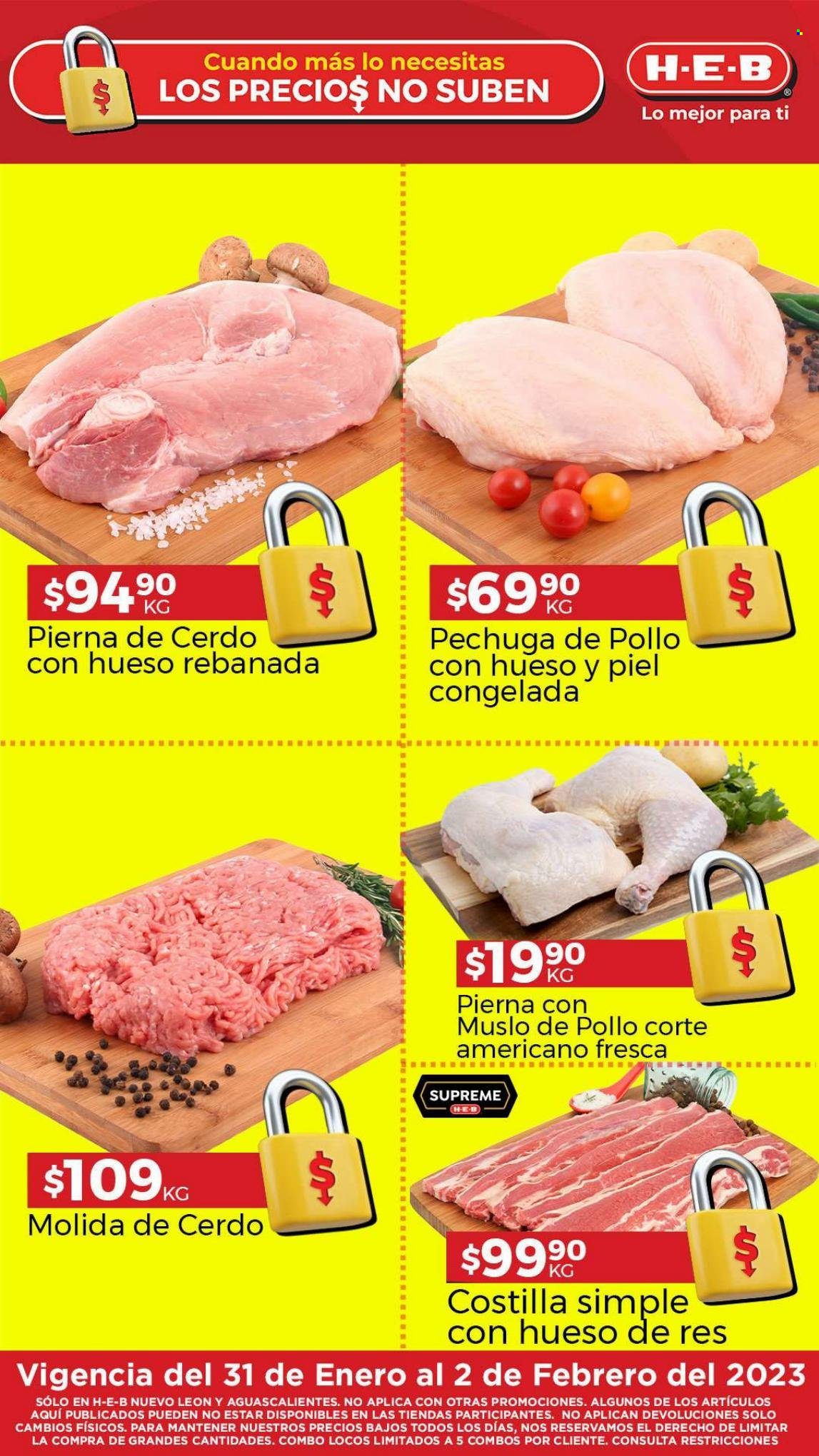 Catálogo H-E-B - 31.1.2023 - 2.2.2023. Página 1