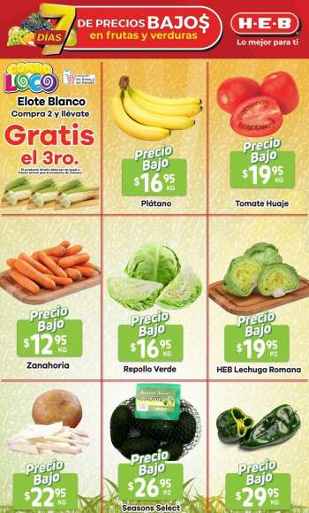 Folleto actual H-E-B - 31.1.2023 - 6.2.2023.