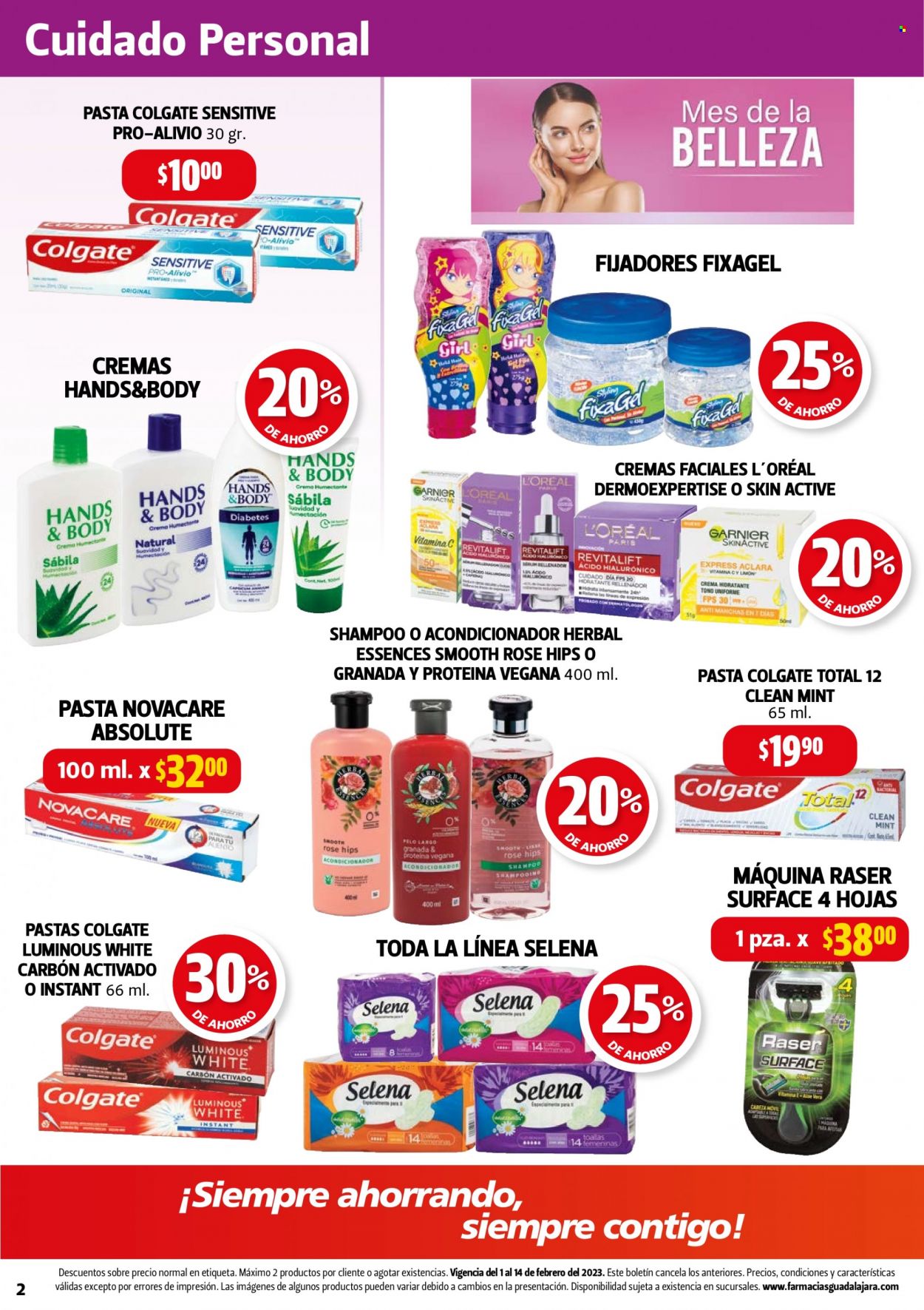 Catálogo Farmacias Guadalajara - 1.2.2023 - 14.2.2023. Página 2