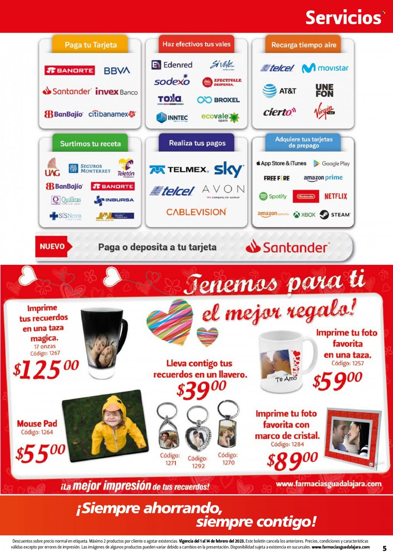 Catálogo Farmacias Guadalajara - 1.2.2023 - 14.2.2023. Página 5