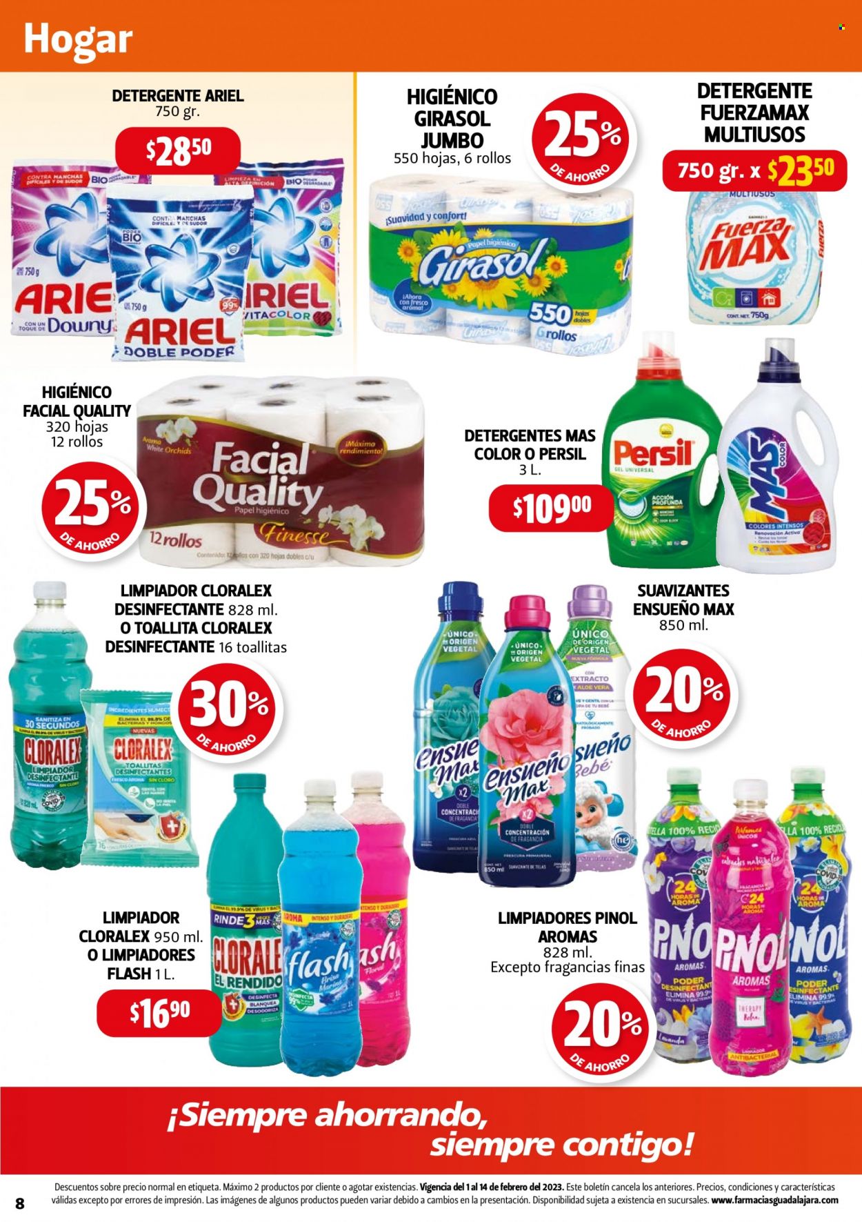 Catálogo Farmacias Guadalajara - 1.2.2023 - 14.2.2023. Página 8