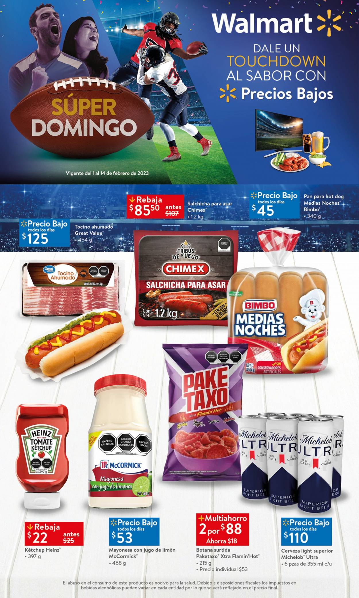 Catálogo Walmart - 1.2.2023 - 14.2.2023. Página 1