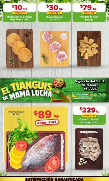 Folleto actual Bodega Aurrerá - 3.2.2023 - 9.2.2023.