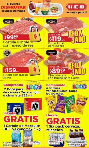 Folleto actual H-E-B - 10.2.2023 - 13.2.2023.