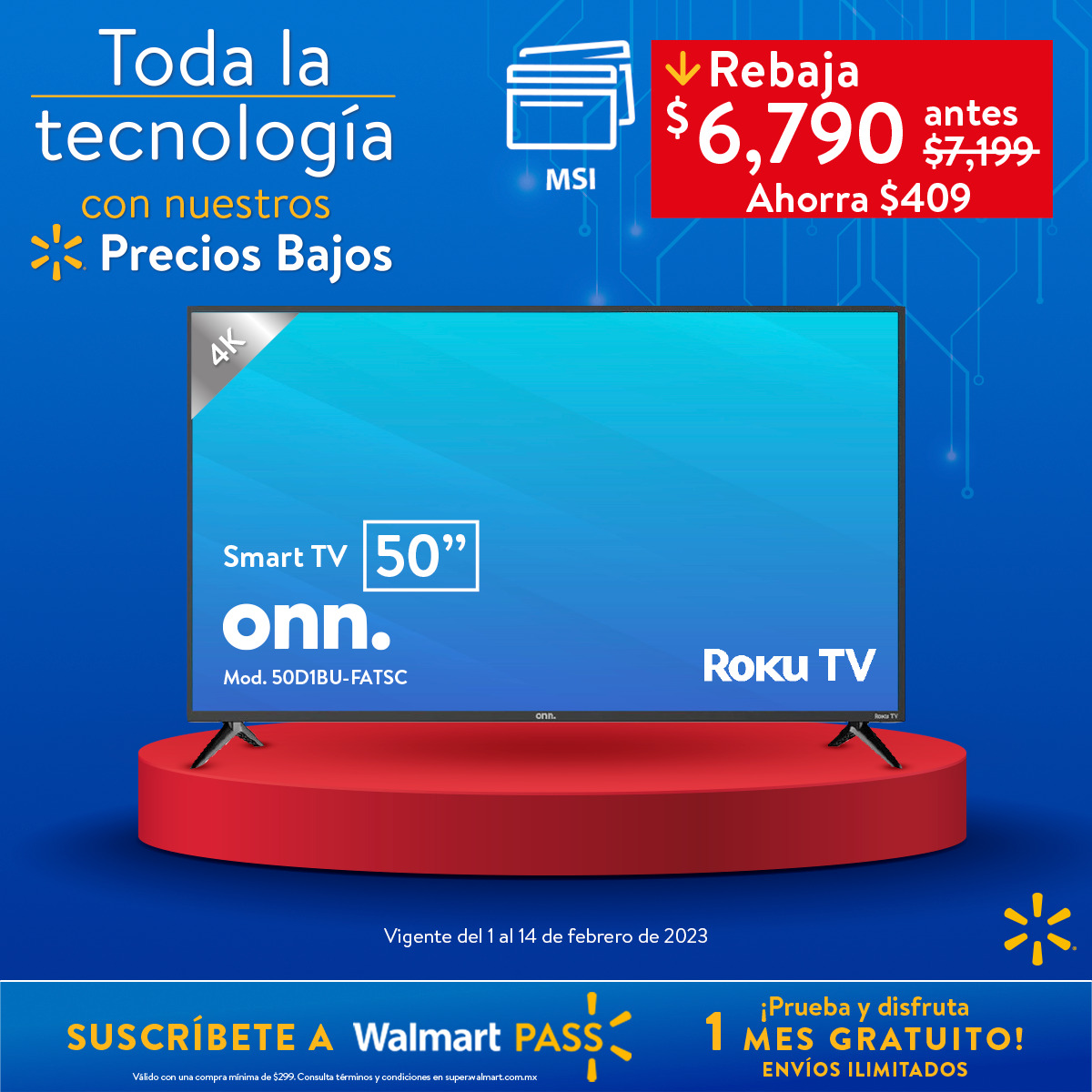 Catálogo Walmart - 1.2.2023 - 14.2.2023. Página 6