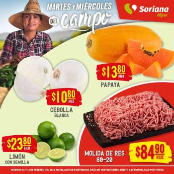 Folleto actual Soriana Híper - 14.2.2023 - 15.2.2023.