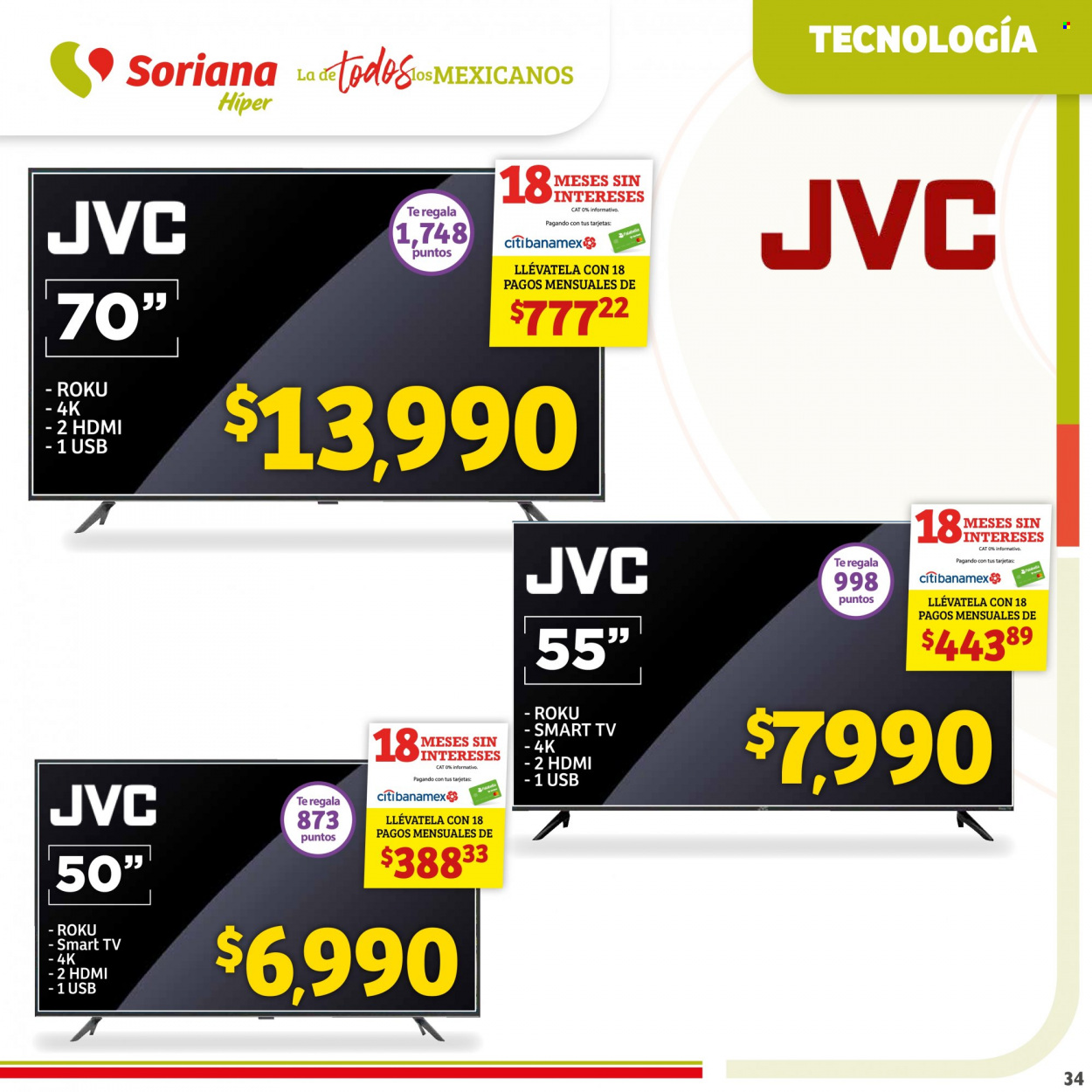 Catálogo Soriana Híper - 14.2.2023 - 27.2.2023. Página 34