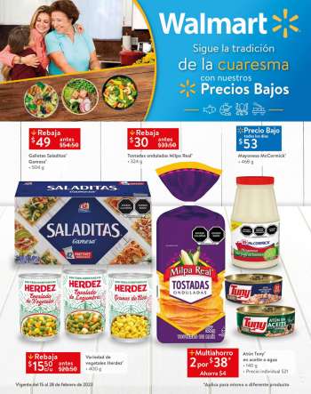 Folleto actual Walmart - 15.2.2023 - 28.2.2023.