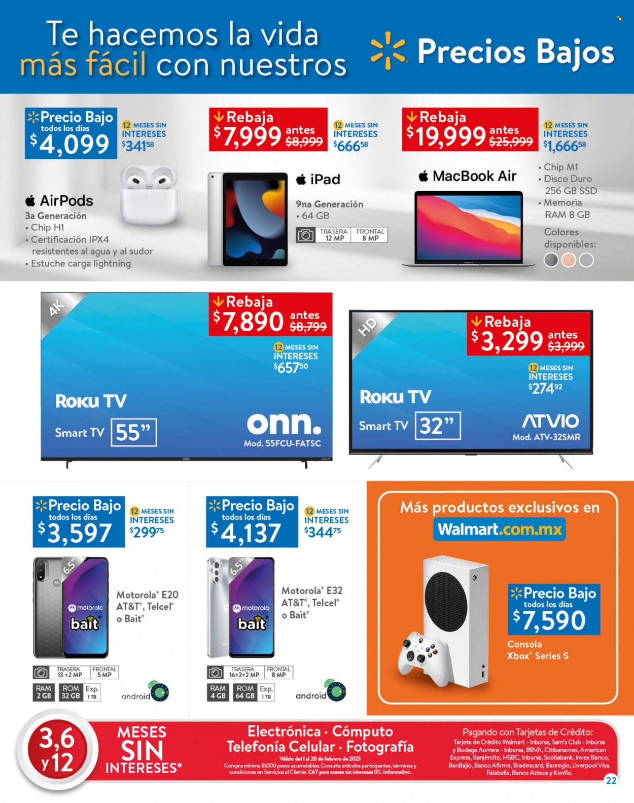Catálogo Walmart - 15.2.2023 - 28.2.2023. Página 22