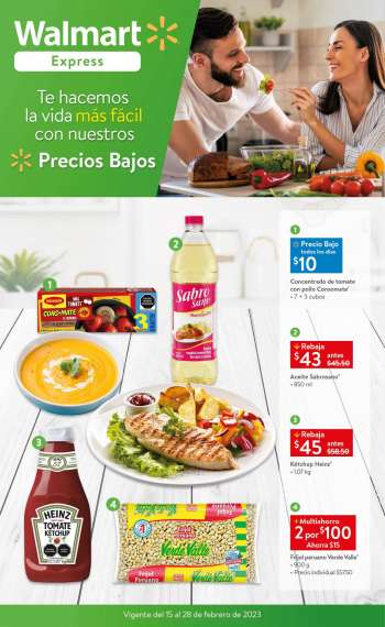 Folleto actual Walmart Express - 15.2.2023 - 28.2.2023.