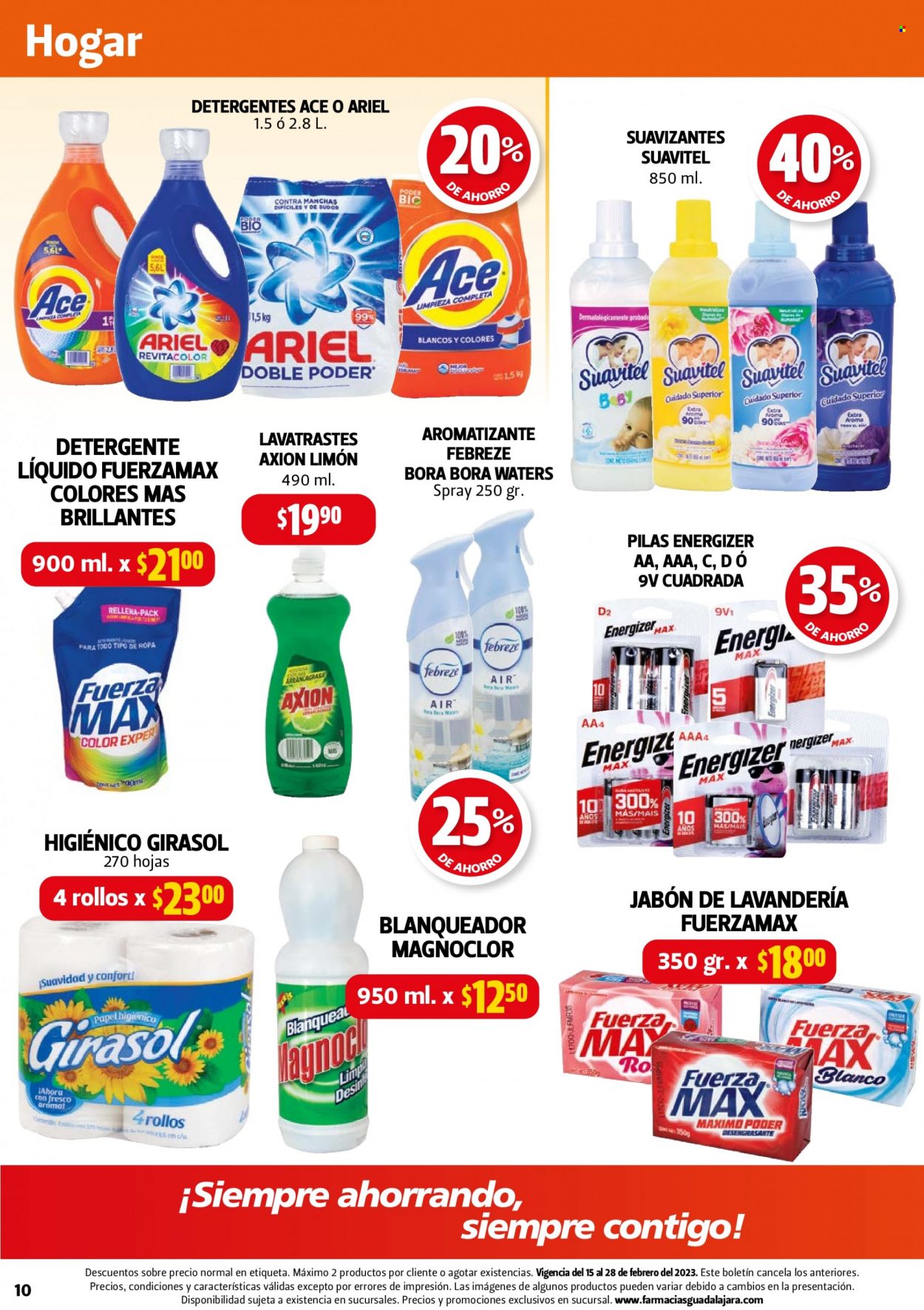 Catálogo Farmacias Guadalajara - 15.2.2023 - 28.2.2023. Página 10