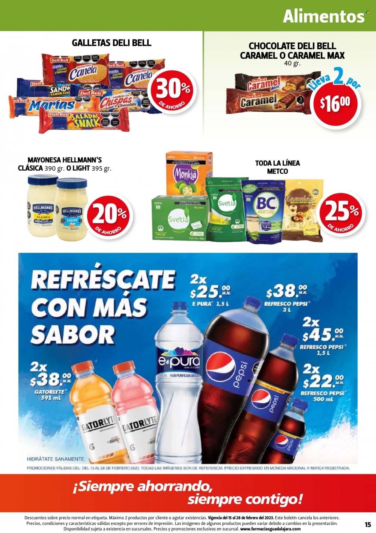 Catálogo Farmacias Guadalajara - 15.2.2023 - 28.2.2023. Página 15