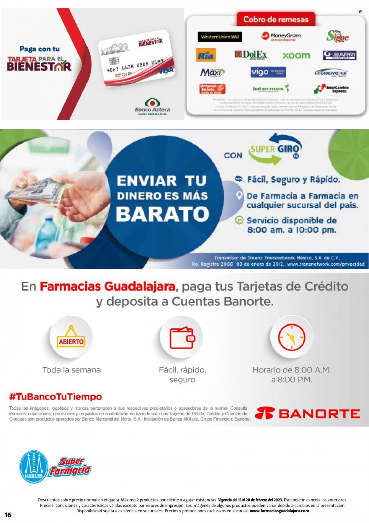Catálogo Farmacias Guadalajara - 15.2.2023 - 28.2.2023. Página 16