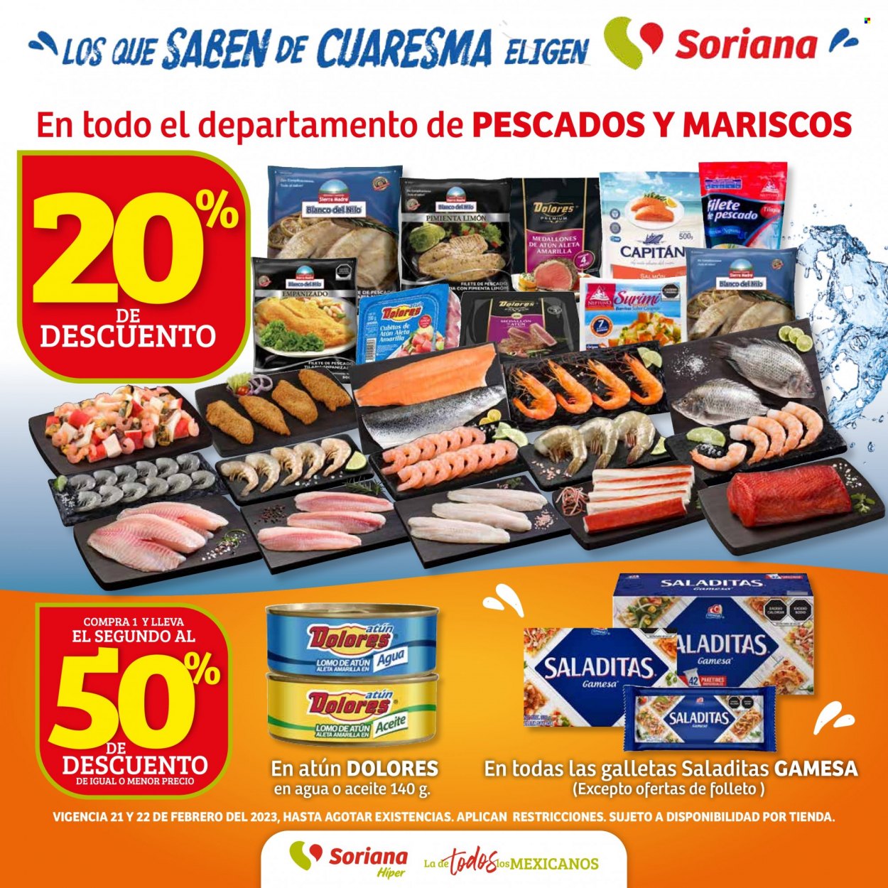 Catálogo Soriana Híper - 21.2.2023 - 22.2.2023. Página 1