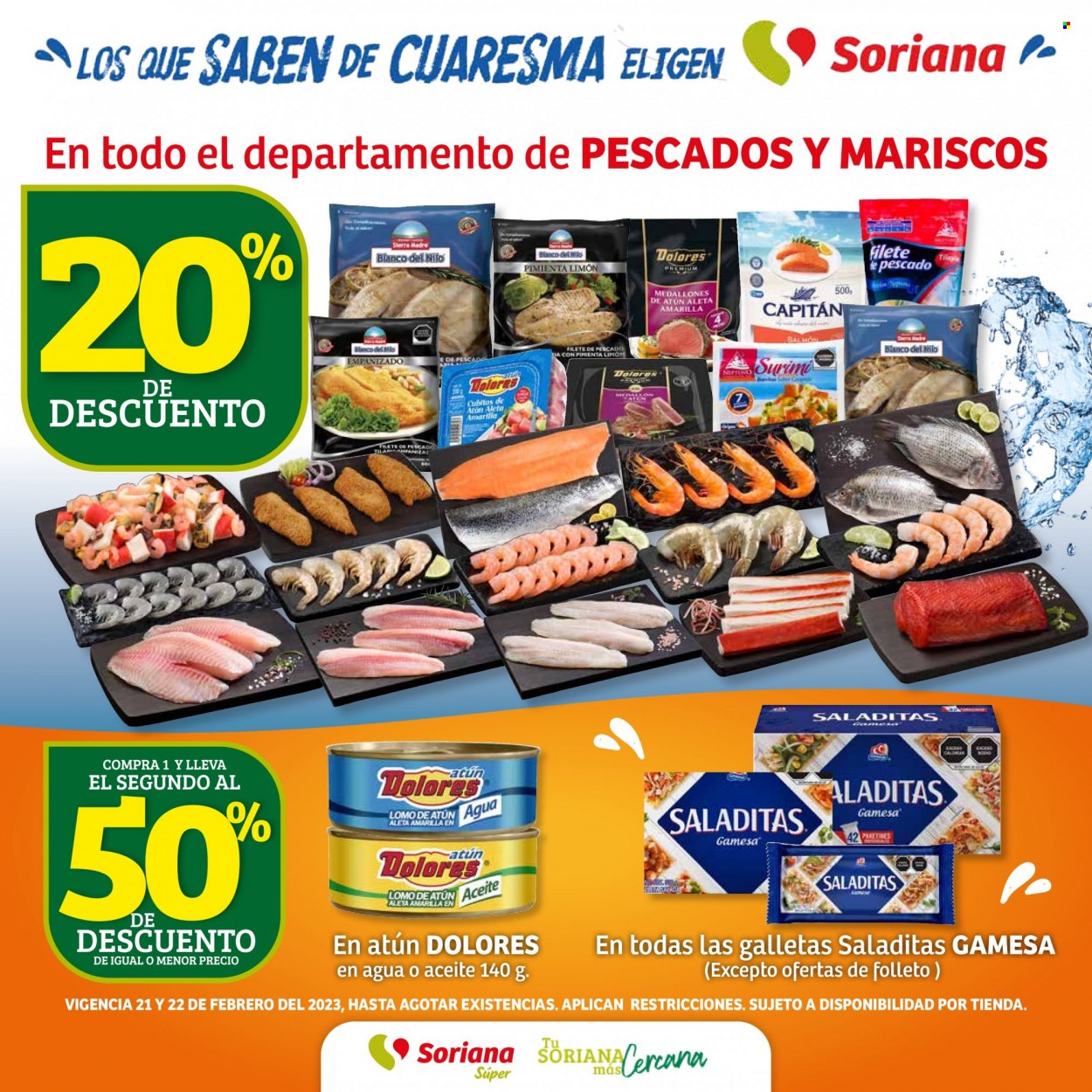 Catálogo Soriana Súper - 21.2.2023 - 22.2.2023. Página 1