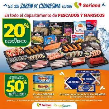 Folleto actual Soriana Súper - 21.2.2023 - 22.2.2023.
