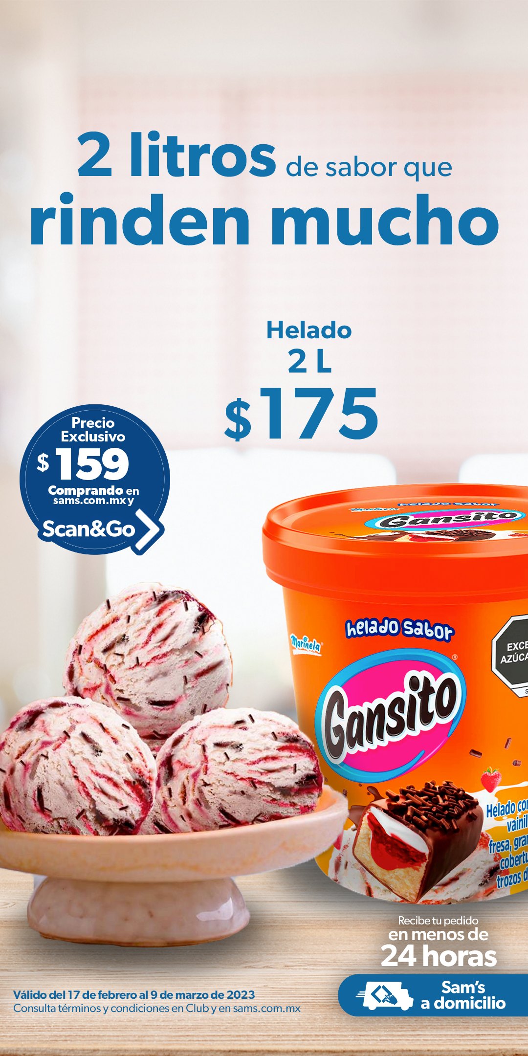 Catálogo Sam's Club - 17.2.2023 - 9.3.2023. Página 1