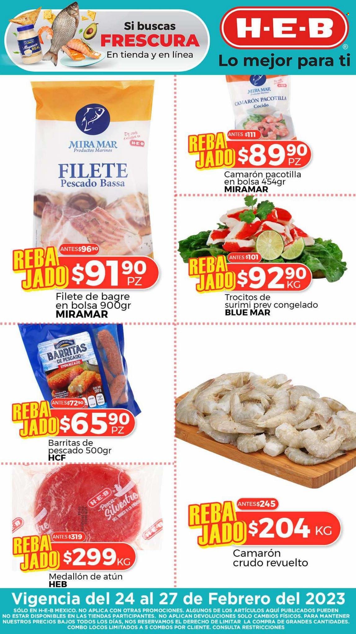 Catálogo H-E-B - 24.2.2023 - 27.2.2023. Página 1