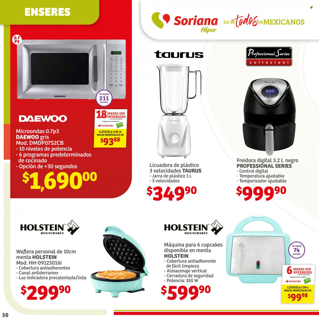Catálogo Soriana Híper - 28.2.2023 - 13.3.2023. Página 50