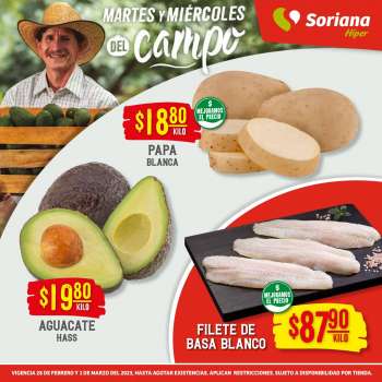 Folleto actual Soriana Híper - 28.2.2023 - 1.3.2023.