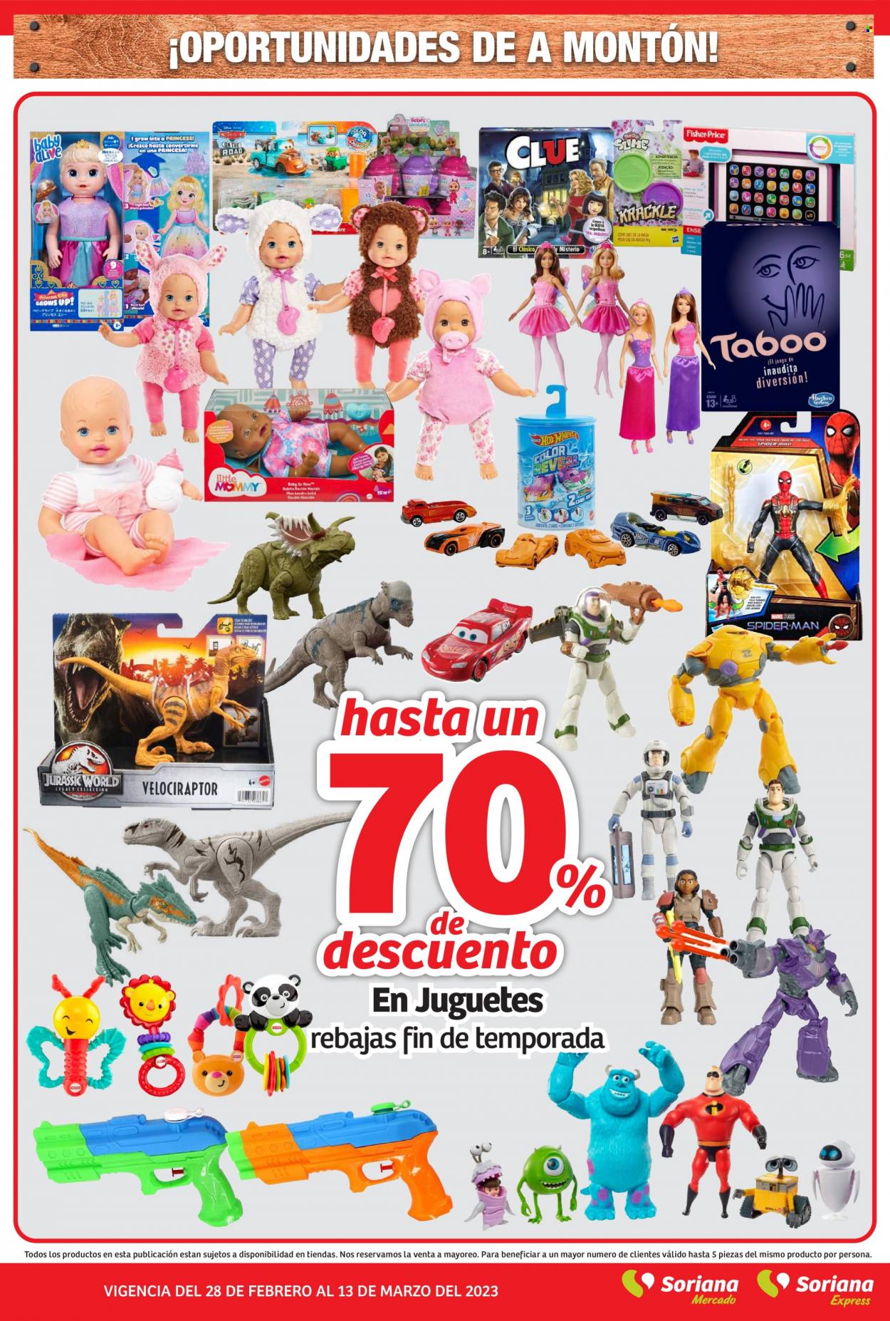 Catálogo Soriana - 28.2.2023 - 13.3.2023. Página 29