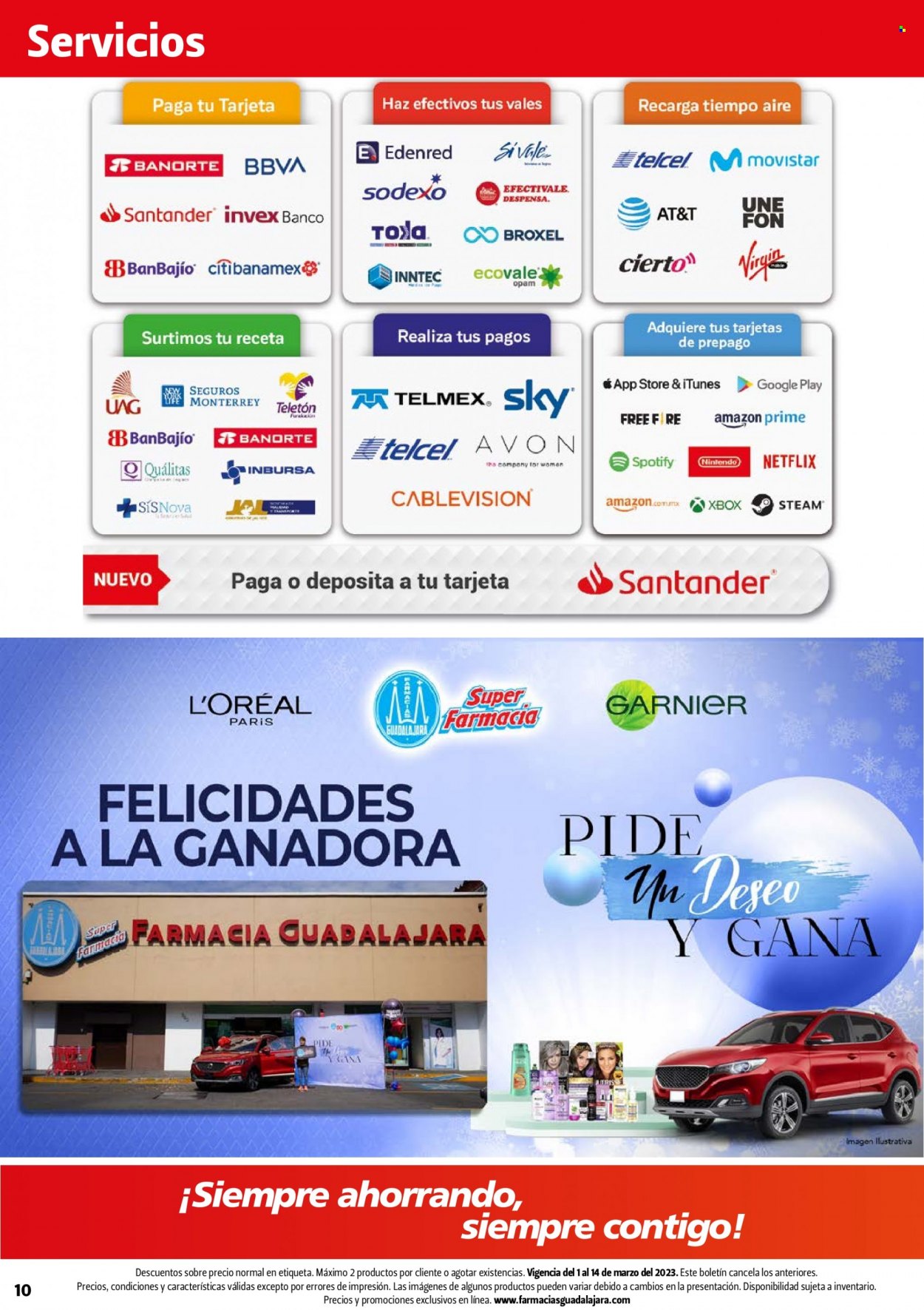 Catálogo Farmacias Guadalajara - 1.3.2023 - 14.3.2023. Página 10