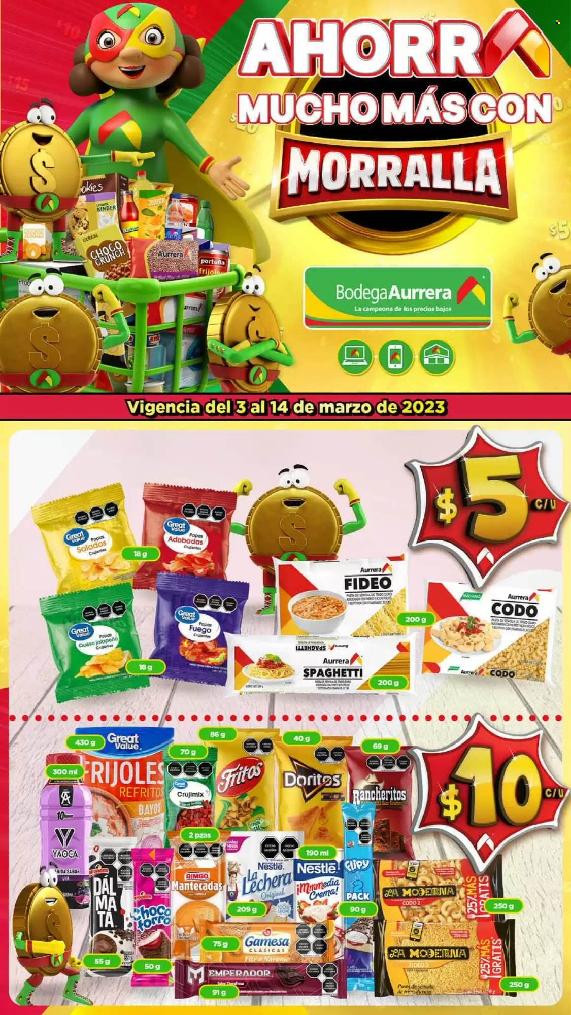 Catálogo Bodega Aurrerá - 3.3.2023 - 14.3.2023. Página 1