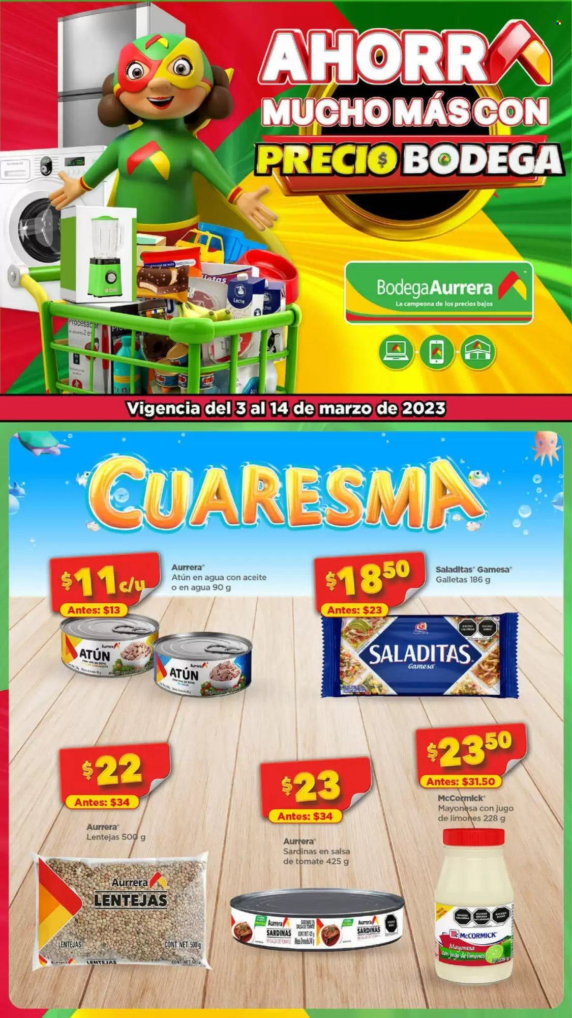 Catálogo Bodega Aurrerá - 3.3.2023 - 14.3.2023. Página 9