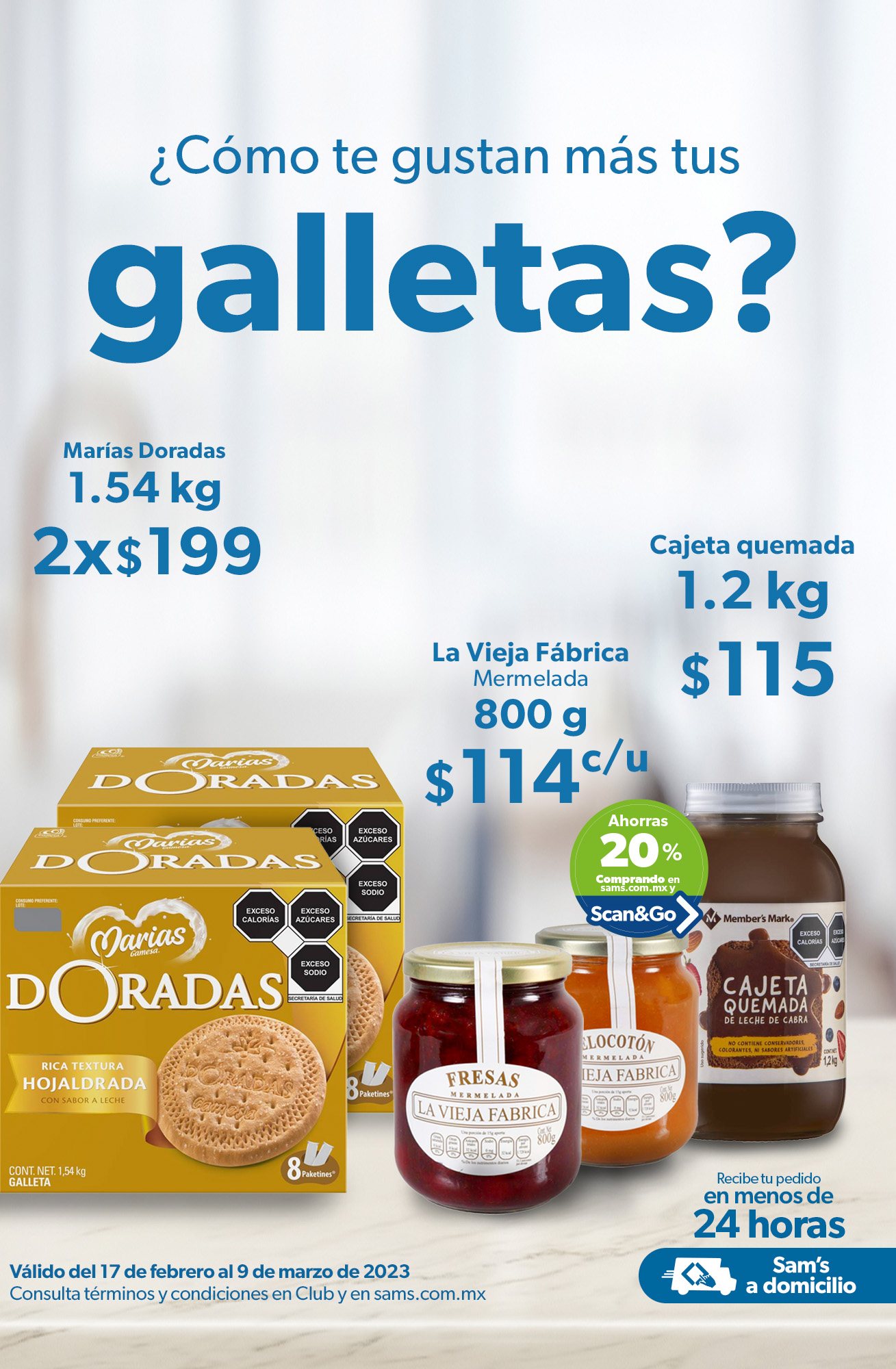 Catálogo Sam's Club - 17.2.2023 - 9.3.2023. Página 54