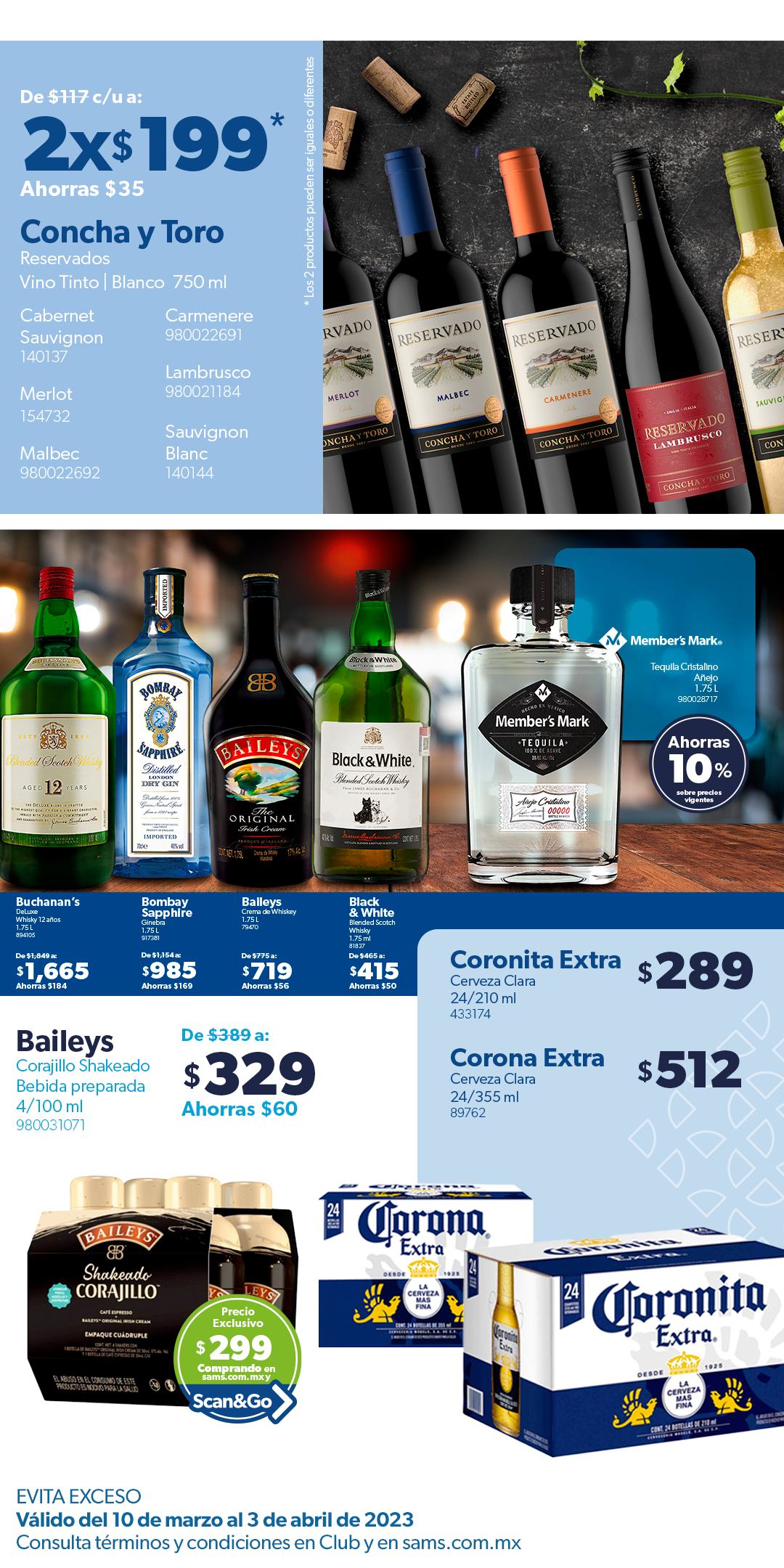 Catálogo Sam's Club - 10.3.2023 - 3.4.2023. Página 129